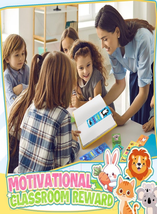 MotiMind 96 Pcs 24 Styles Bookmarks Bulk Teacher Bookmarks for Students Back to School Supplies Classroom Reward Inspirational Gifts for Kids Motivational - Image 5