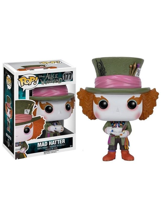 Funko Pop Disney: Alice In Wonderland Action Figure Mad Hatter Multicolor 6709 - Image 4