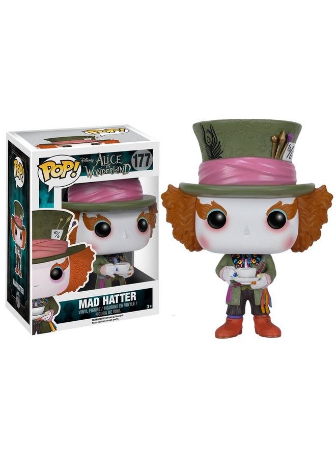 Funko Pop Disney: Alice In Wonderland Action Figure Mad Hatter Multicolor 6709 - Image 3