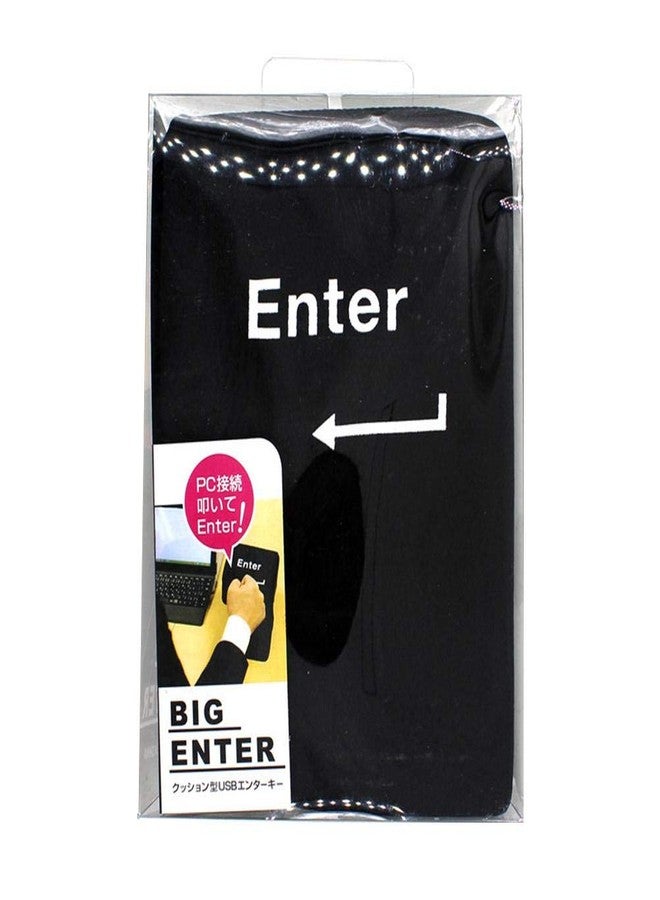 Gazaar Creative Super Sized Giant Enter Key USB Big Enter Button Comfortable Economic Desktop Pillow Stress Relief Punch Bag, Giant Enter USB Big Enter Key Relieve Stress Big Enter - Image 3
