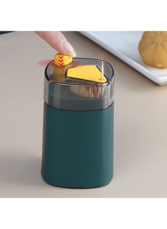 Thoraya Toothpick Holder Plastic Sturdy Pop Up Automatic Tooth Pick Dispenser Container for Kitchen Restaurant  - Image 5