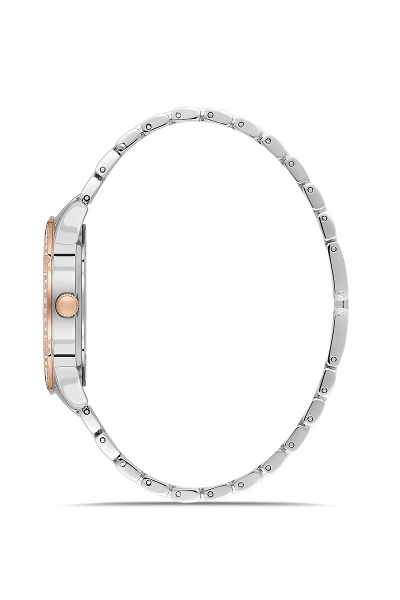OMAX Women’s Wrist-Watch | Analog | Stainless Steel Band | Elegant Design - Image 2