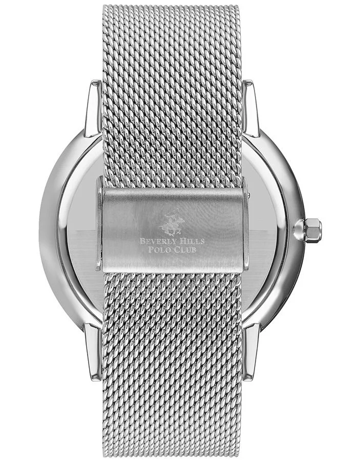 BEVERLY HILLS POLO CLUB BEVERLY HILLS POLO CLUB Men's Analog Dark Blue Sunray Dial Watch - BP3244X.590