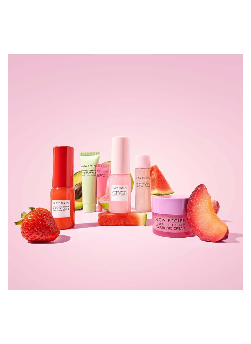 GLOW RECIPE - Fruit Babies Kit - 6 Pieces Facial Set - Image 1