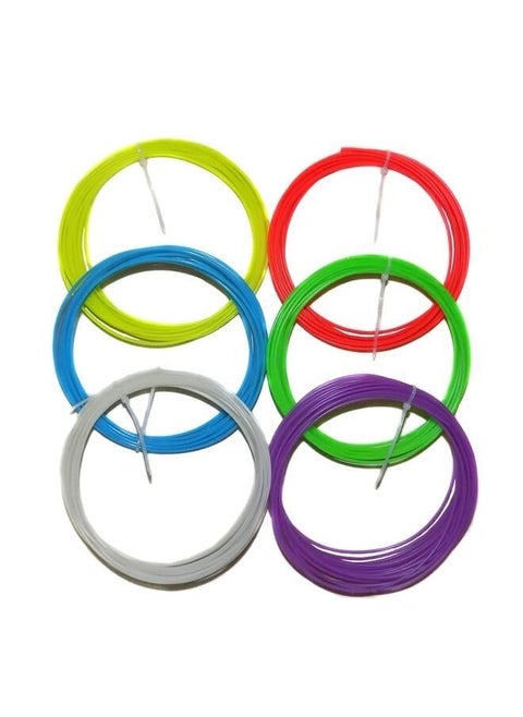 Xact 3D Printing Pen Glow In The Dark Filaments, Set of 6 ABS - RP-100B