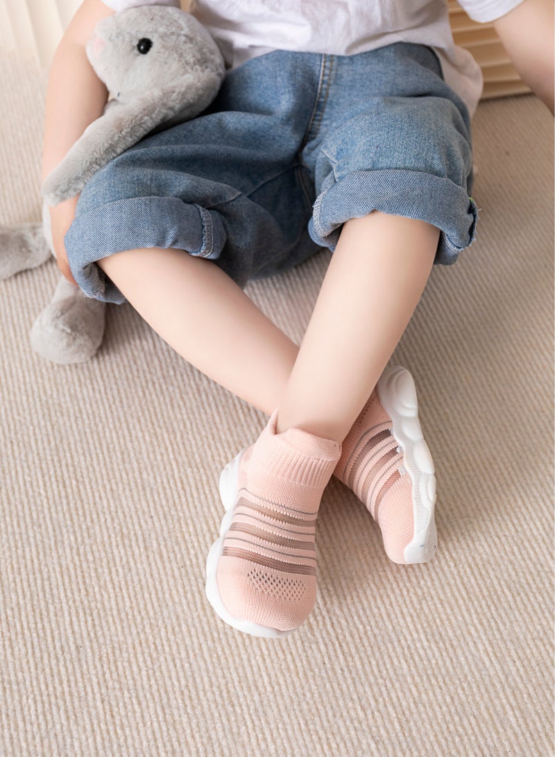 Trainers for Infant Toddler Boys Girls Shoes Breathable Mesh Soft Sole Lightweight Safer Non-Slip Toddler Sneakers Baby First Walking Shoes 6 - 36 Months  - Image 1