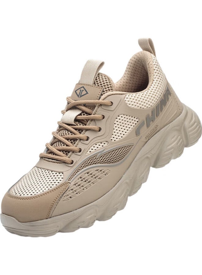 Dinggu Safety Shoes For Men, Anti-Smashing, Anti-Puncture, Steel Toe, Construction Site, Lightweight, Comfortable, Breathable, Soft Sole, All-Season Style 1069Zong45 - Image 3