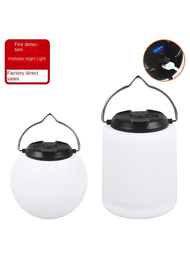 Bluejw New Rechargeable Bedside Nightlight Household C- Mouth Student Desk Lamp Outdoor Camping Lamp Tent Camping Lighting - Image 2