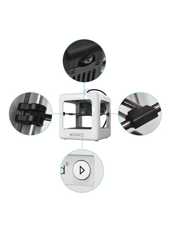 EasyThreed - Nano Entry Level Desktop 3D Printer for Kids Students No Assembling Quiet Working Easy Operation High Accuracy - Image 1