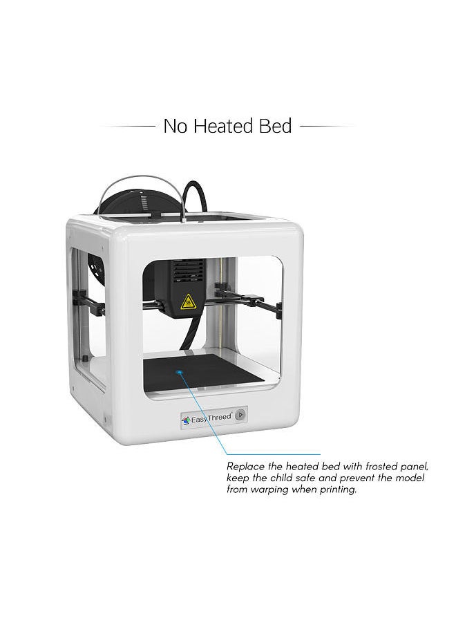 EasyThreed - Nano Entry Level Desktop 3D Printer for Kids Students No Assembling Quiet Working Easy Operation High Accuracy - Image 1