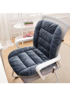 Brikipth Brikipth Outdoor Patio Cushion Chair Cushion for Rocking Chair Thick Back Pillow Seat Cushion with Ties Outdoor Garden Lounge Chair Mat All Weather Replacement Rocking Chair Cushions  - Image 1