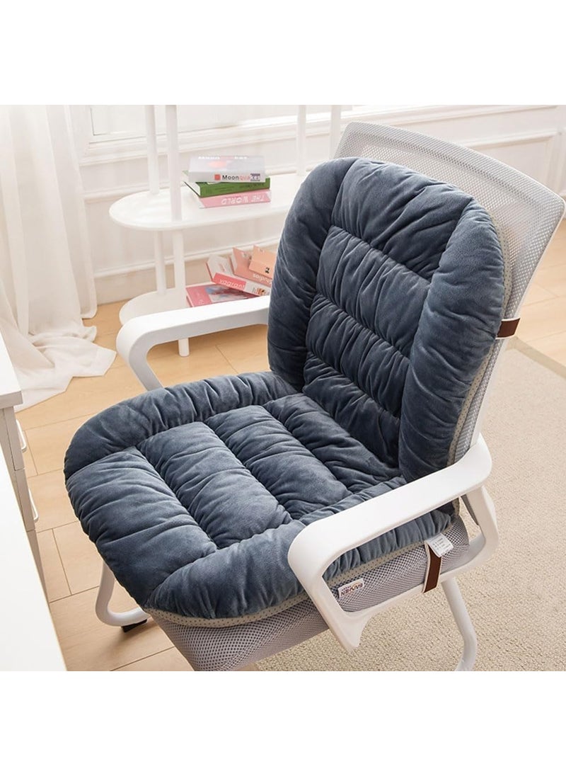 Brikipth Brikipth Outdoor Patio Cushion Chair Cushion for Rocking Chair Thick Back Pillow Seat Cushion with Ties Outdoor Garden Lounge Chair Mat All Weather Replacement Rocking Chair Cushions  - Image 1