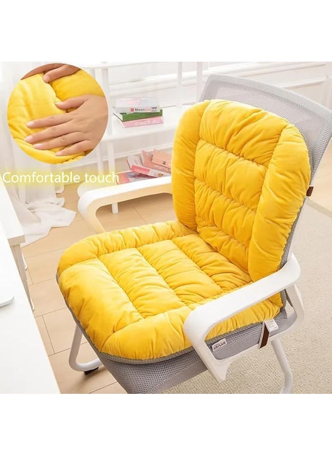 Brikipth Brikipth Outdoor Patio Cushion Chair Cushion for Rocking Chair Thick Back Pillow Seat Cushion with Ties Outdoor Garden Lounge Chair Mat All Weather Replacement Rocking Chair Cushions  - Image 3