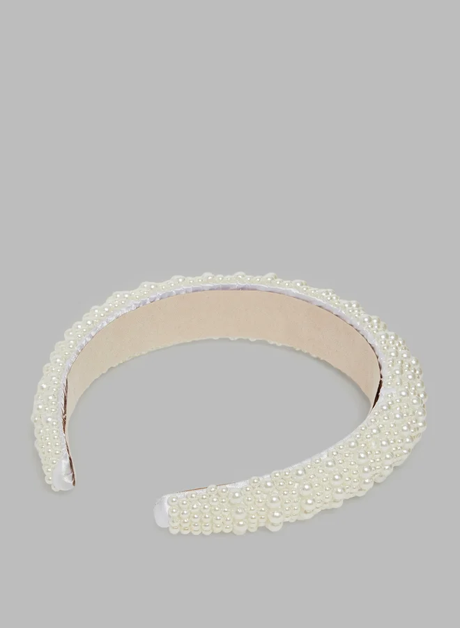 Styli PEARL TRIM HAIRBAND