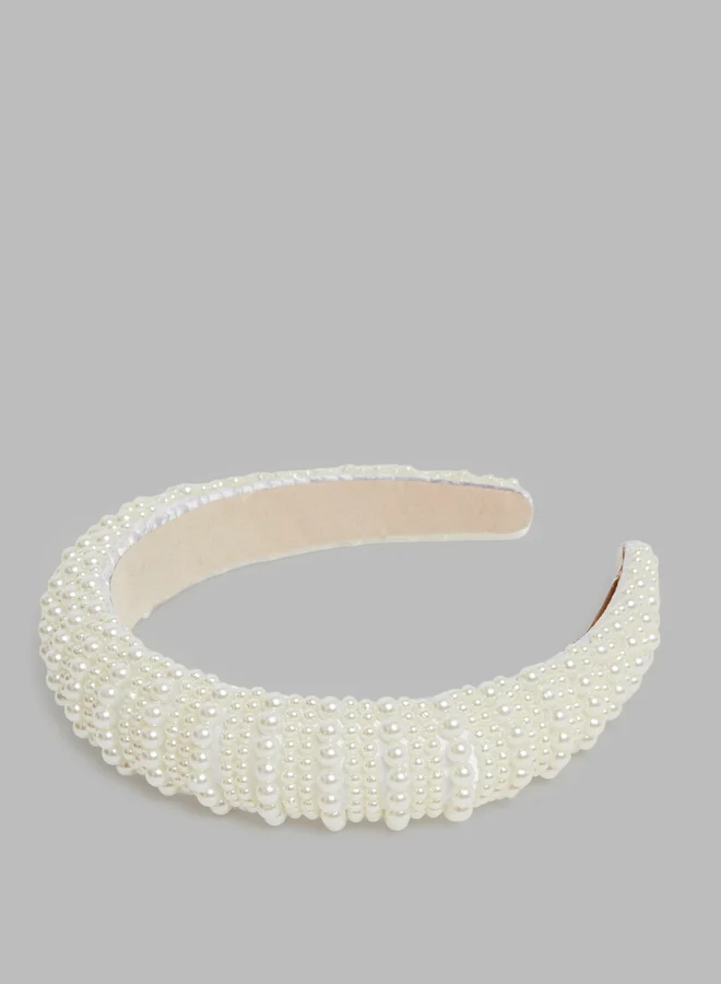 Styli PEARL TRIM HAIRBAND