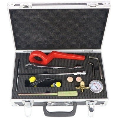 Digger Shuishan Engineering Guhe Hydraulic Breaking Hammer Add Nitrogen Test Nitrogen Pressure Gauge Gun Head Aerated Pressure Gauge 100 Hammer Breaking Hammer Repair Tool