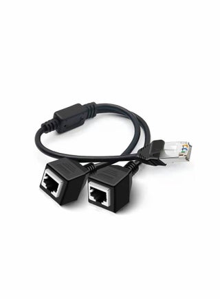 RJ45 Ethernet Splitter Cable, LAN Network Port Ethernet Connector Adapter 1 Male to 2 Female Y Tape Cable for Cat5 Cat6 Cat7 - pzsku/Z9655190470581828B312Z/45/_/1702544682/f4e790bb-8e37-44f1-a36e-1f443f3b4ced