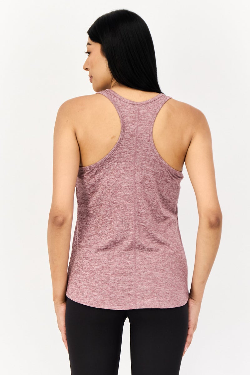 SKECHERS Women Sportswear Fit Training Tank Top, Mauve - Image 3
