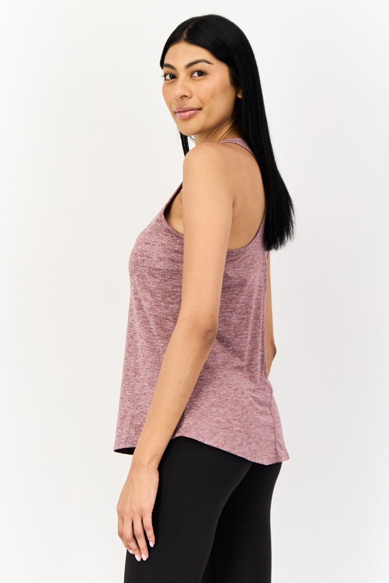 SKECHERS Women Sportswear Fit Training Tank Top, Mauve - Image 2