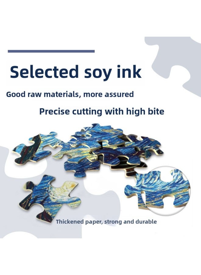 Loquat Plant Animal Paper Puzzle 1000 Piece Puzzle Children Adult Decompression Puzzle Toy Gift-Color:Q1136 Shell - Image 4