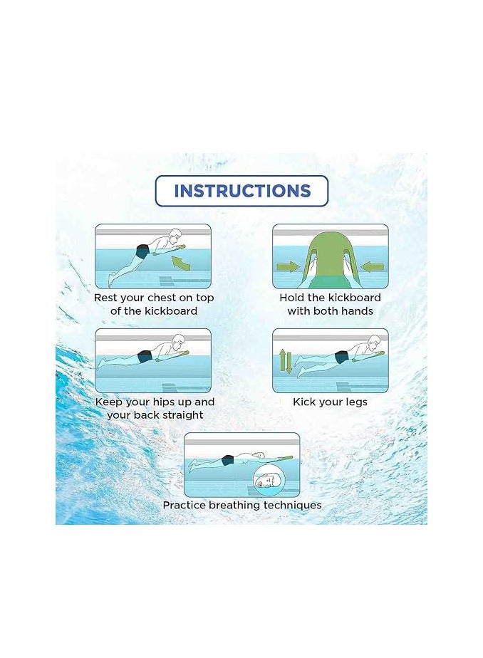 ENDLESS  Swimming Kickboard With Comfortable Design | Material : EVA |  For Beginners Swimming Training Floaters | For Kids and Adults Floating Pads - Image 5