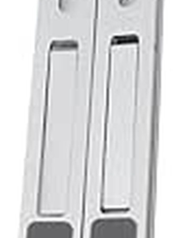 Adjustable Aluminum Folding Laptop Stand Portable Height Computer Holder Silver - Image 1