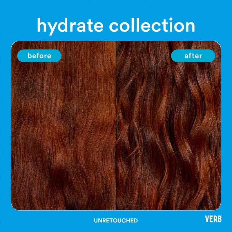 VERB Hydrate Leave-In Conditioner, 6.5 fl oz â€“ Nourish Dry + Frizzy Hair - Smooth + Detangle - Amber + Warm Jasmine Scent - Image 3