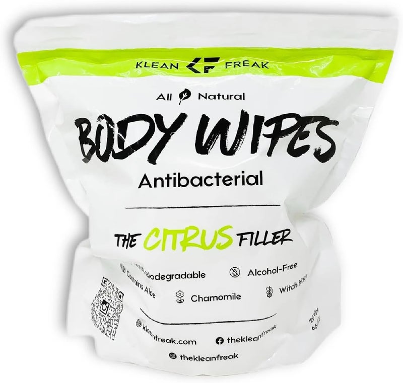 Klean Freak - Body Wipes - The Filler - Citrus