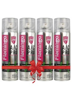 FLAMINGO Combo Offer - Buy 4PC Flamingo F020 500ml AC Cleaner Powerful Solution for Cleaner Air and Cooler Comfort  - Image 1