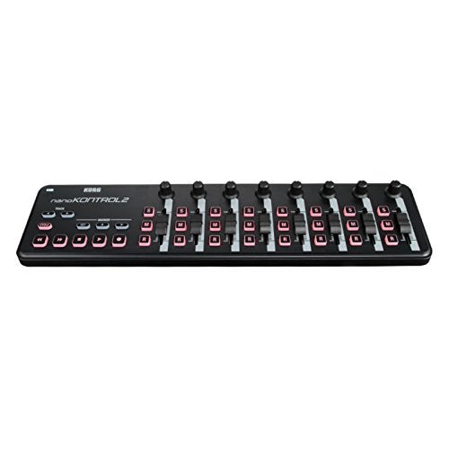 Korg nanoKONTROL2 Slim-Line USB Control Surface, Black - Image 2