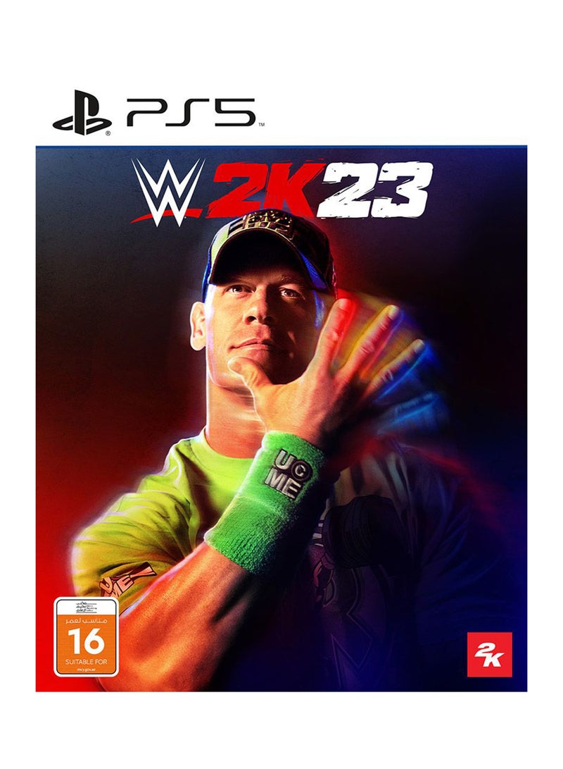 2كي لعبة WWE 2K23 Standard Edition - رياضية - بلاي ستيشن 5 (PS5) - playstation_5_ps5 - Image 1