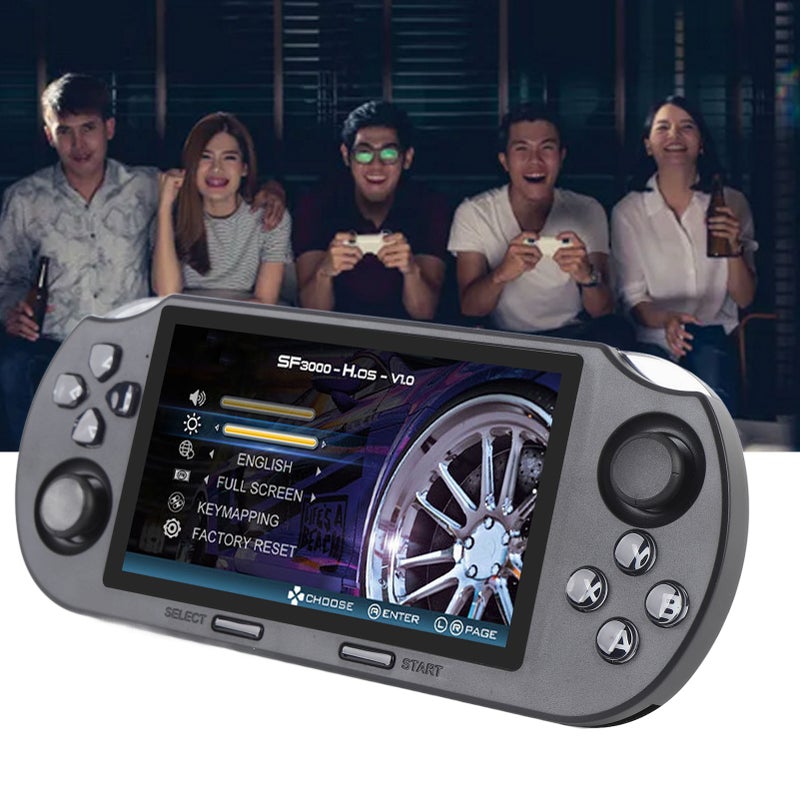 Handheld Game Console 4.5 Inch 854x480 IPS Screen 64GB Retro Handheld Game Console Supports 14 Emulators for Entertainment - Image 3