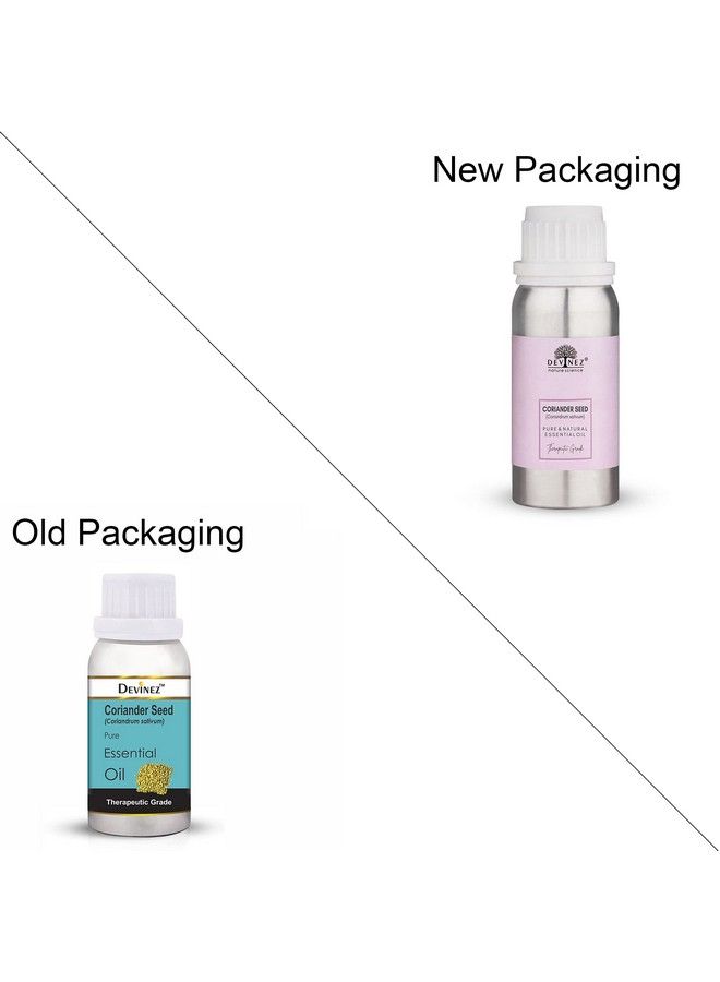 Devinez Coriander Seed Essential Oil 100% Pure Natural & Undiluted 1000Ml In Anodized Aluminum Bottle - Image 3