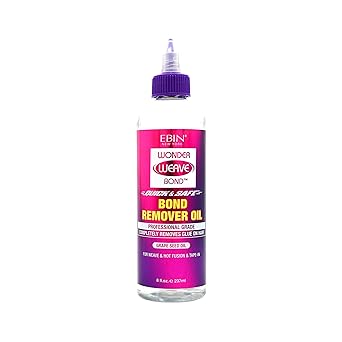 EBIN NEW YORK EBin Wonder Weave Bond Remover Oil 237ml Grape Seed Oil For Weave Hot Fusion Extensions - Image 1