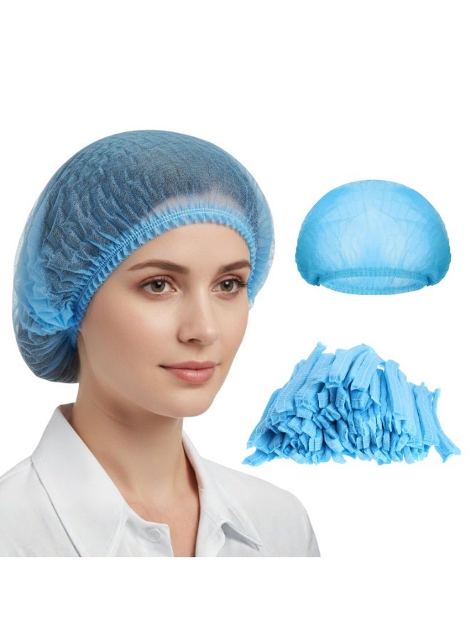 MEDELITE MEDSERVE تُعد قبعات الرأس (Bouffant Caps) غير المنسوجة والمخصصة للاستخدام مرة واحدة من MEDELITE MEDSERVE مثالية لمجموعة متنوعة من البيئات، بما في ذلك غرف العمليات والمطاعم والاستخدام المنزلي (100 قطعة). - Image 1