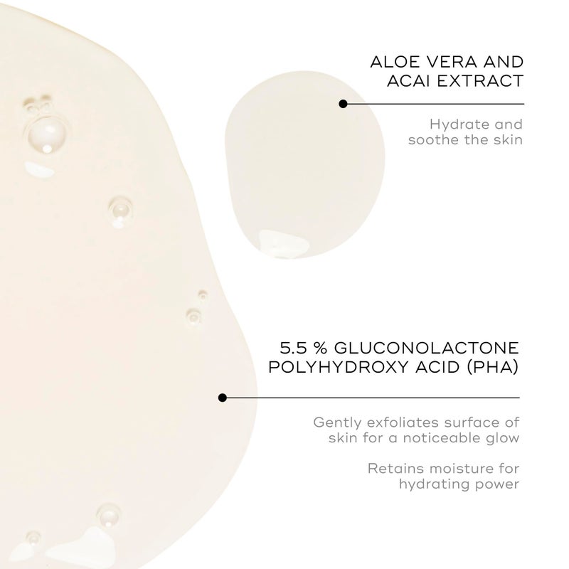 Medik8 Press and Glow Daily Exfoliating PHA Tonic with Enzyme Activator - Polyhydroxy Acid Face Toner - Gentle and Cleansing Face Tonic - 6.7 oz - Image 2