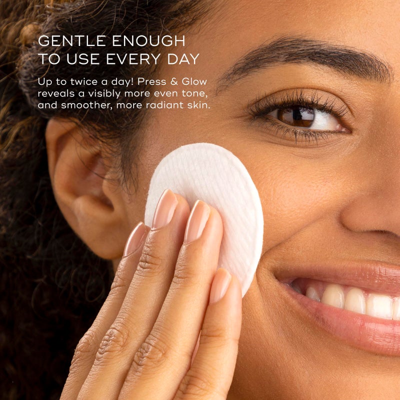 Medik8 Press and Glow Daily Exfoliating PHA Tonic with Enzyme Activator - Polyhydroxy Acid Face Toner - Gentle and Cleansing Face Tonic - 6.7 oz - Image 4