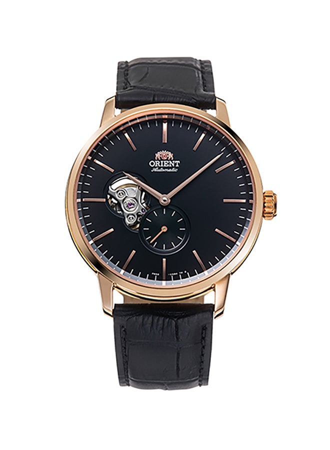 ORIENT Men Mechanical Contemporary Men's Watch RA-AR0103B, Open Heart, Black Dial 40mm, 100M WR, - Image 1