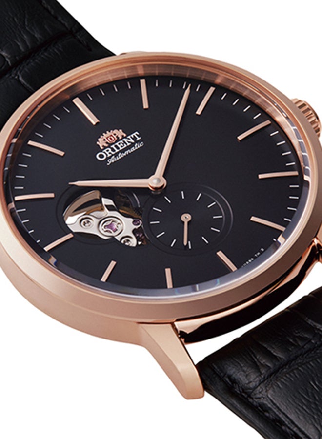 ORIENT Men Mechanical Contemporary Men's Watch RA-AR0103B, Open Heart, Black Dial 40mm, 100M WR, - Image 2