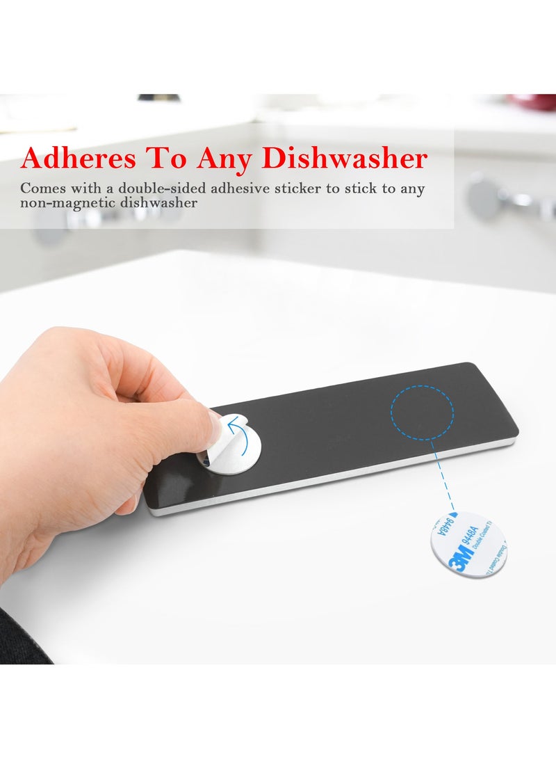 2 Pcs Dishwasher Magnet, Clean Dirty Sign Indicator for Dishwasher Non-Scratch Easy to Read and Strong Slide for Changing Signs Sleek and Convenient Design, Heavy Duty Magnet for Kitchen Organization  - Image 5