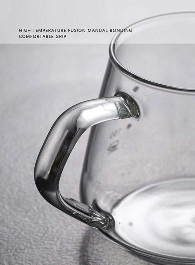 V60 600ml Glass Coffee Pot with Tick Marks For Drip Coffee Maker Coffee Dripper