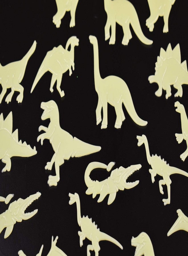 DirectGlow LLC DirectGlow 18 Piece Glow in The Dark Dinosaurs Wall Ceiling Decor - Image 4