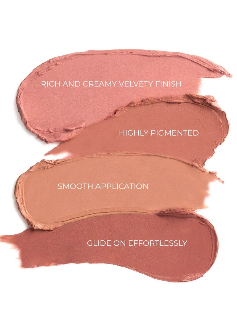 REVOLUTION Lip Allure Soft Satin Lipstick, Queen Pink - Image 4