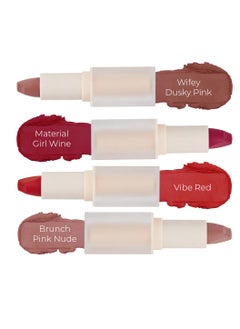 REVOLUTION Lip Allure Soft Satin Lipstick, Queen Pink  - Image 5