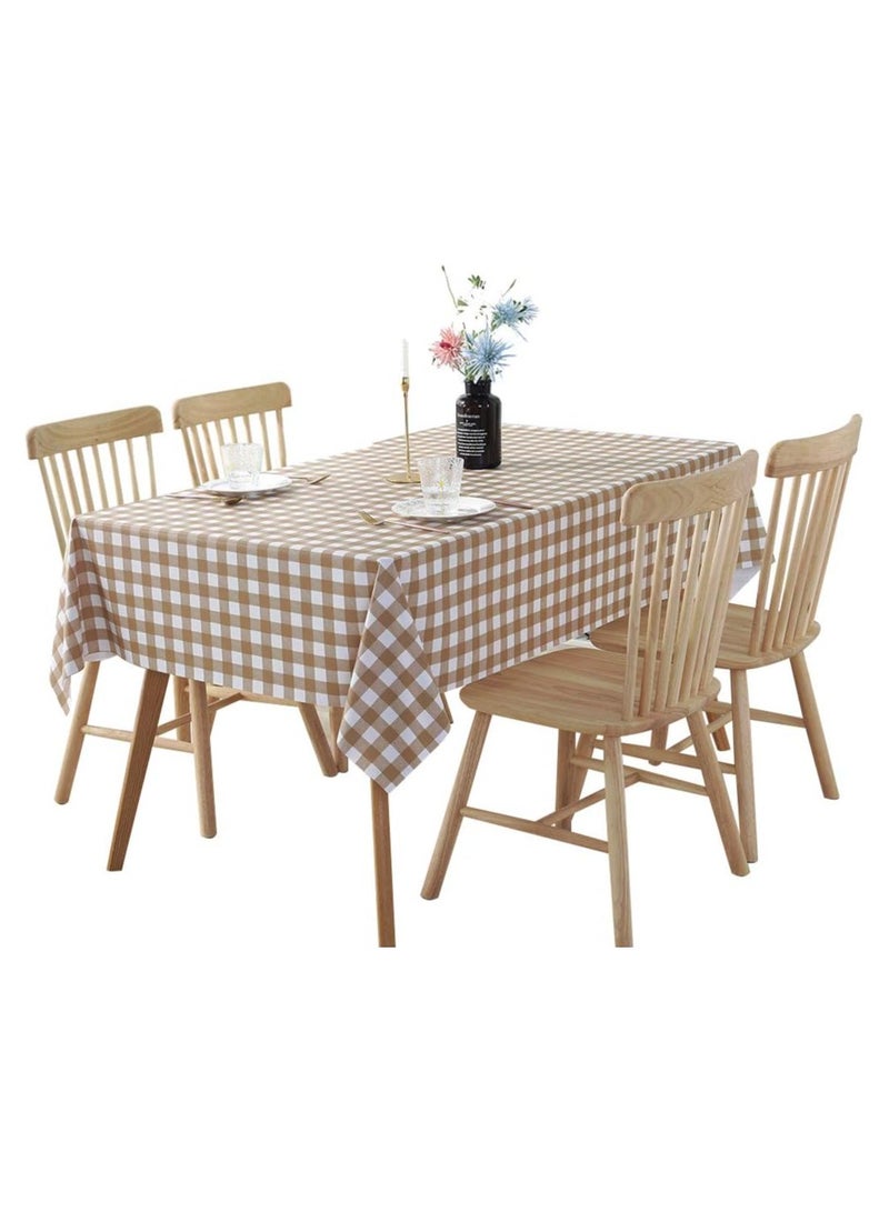 بريمو بلس مفرش طاولة ضد الماء بنقشة مربعات - Image 2