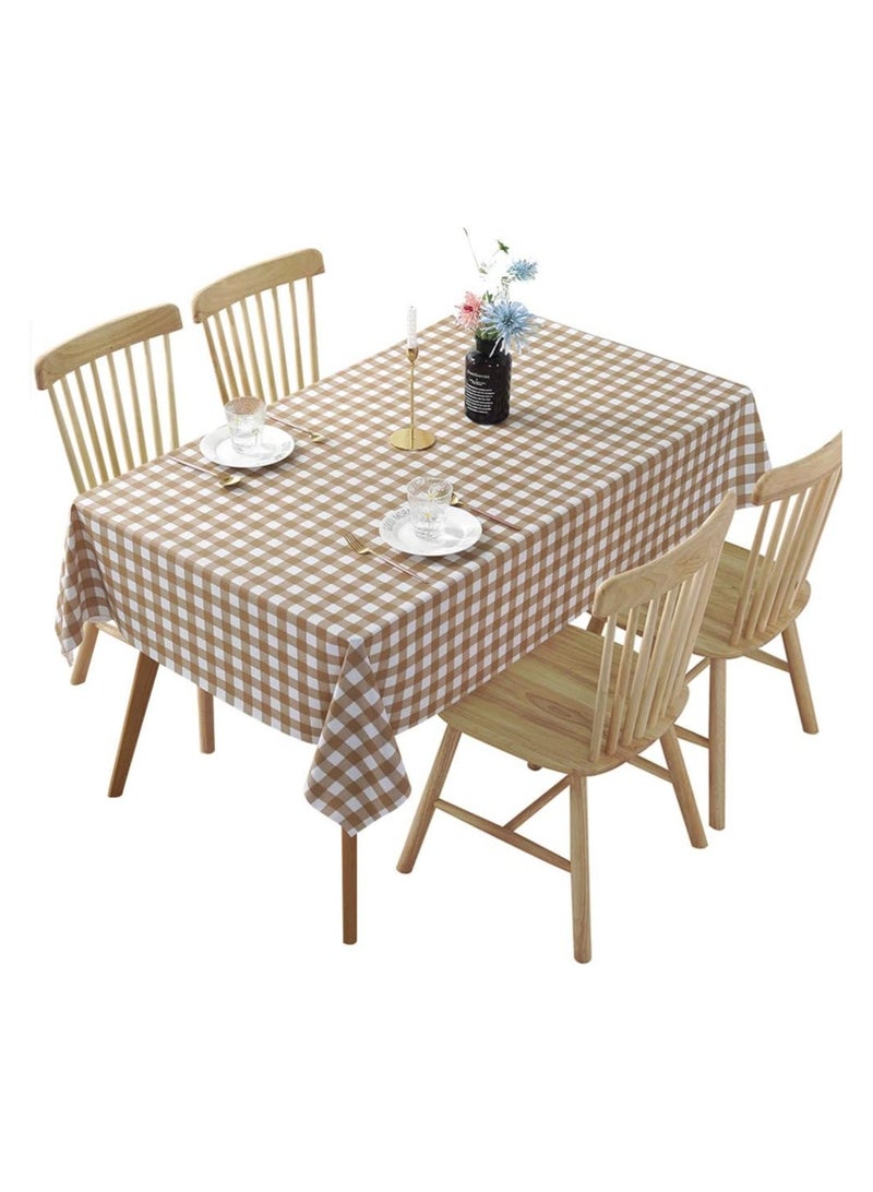 بريمو بلس مفرش طاولة ضد الماء بنقشة مربعات - Image 3