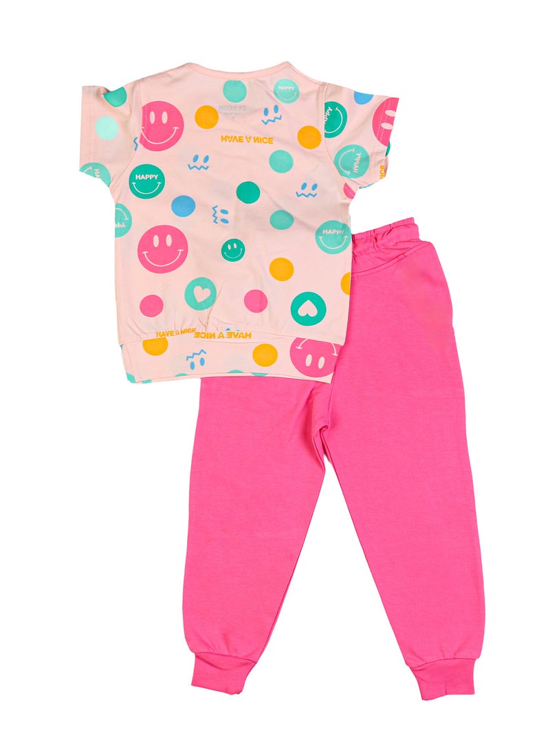 Zercon Summer Pajama Set for Girls  - Image 3