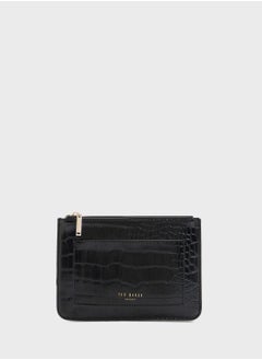 Ted Baker Croc Effect With Passport Wallet  - Image 1