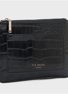 Ted Baker Croc Effect With Passport Wallet  - Image 3