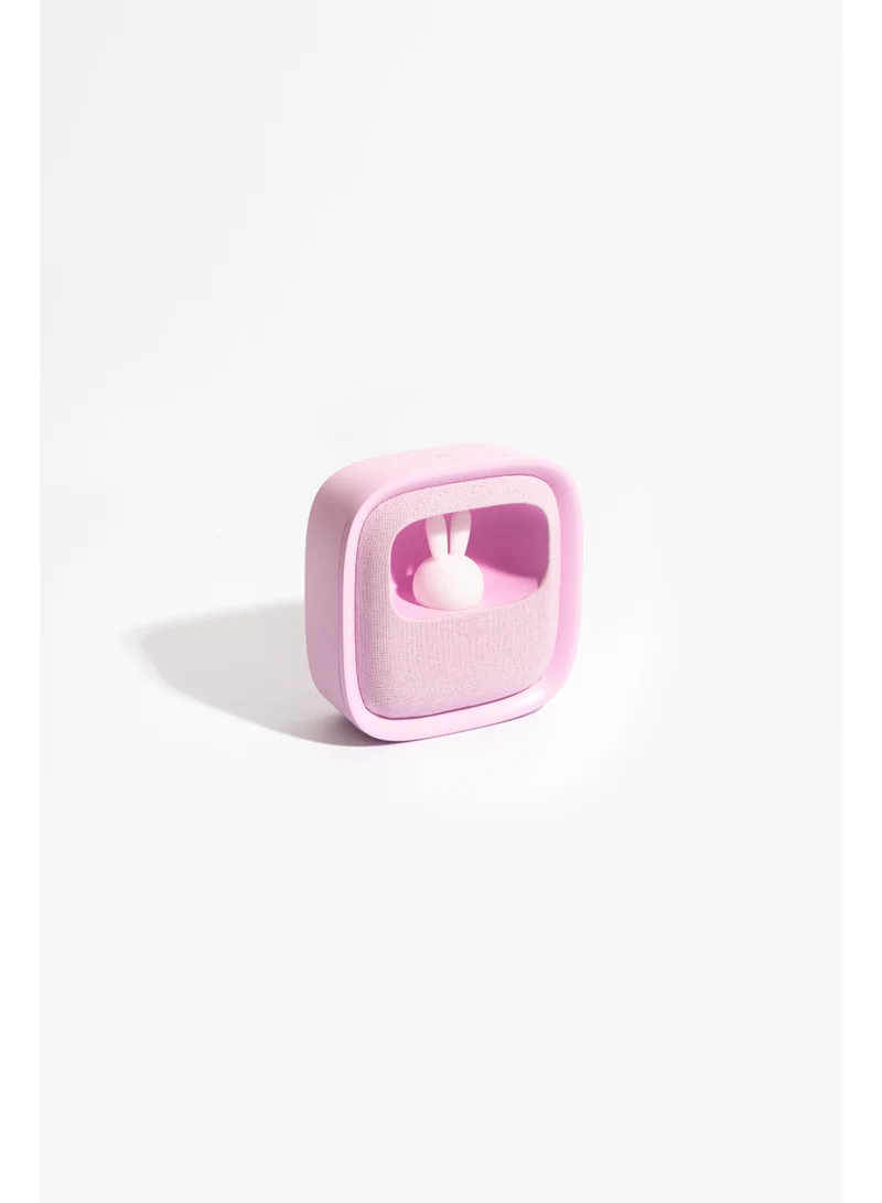 موب ساعة منبه وإضاءة ليلية بتصميم مارشميلو مناسبة لغرف النوم وغرف الأطفال تجمع بين المنبه والضوء الليلي